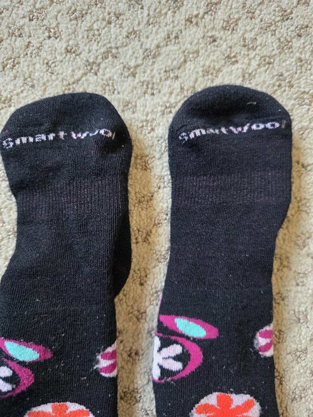 Smartwool Kids Medium Washed Socks.